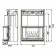 Каминная топка Invicta 850 Prismatique Relevable 6889-44