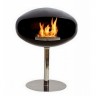 Биокамин Cocoon Fires Terra Pedestal Standing Cocoon Black